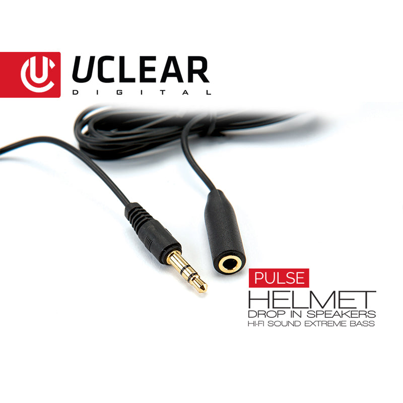 UClear Digital Pulse Wired Drop-in High Definition Helmet Speakers