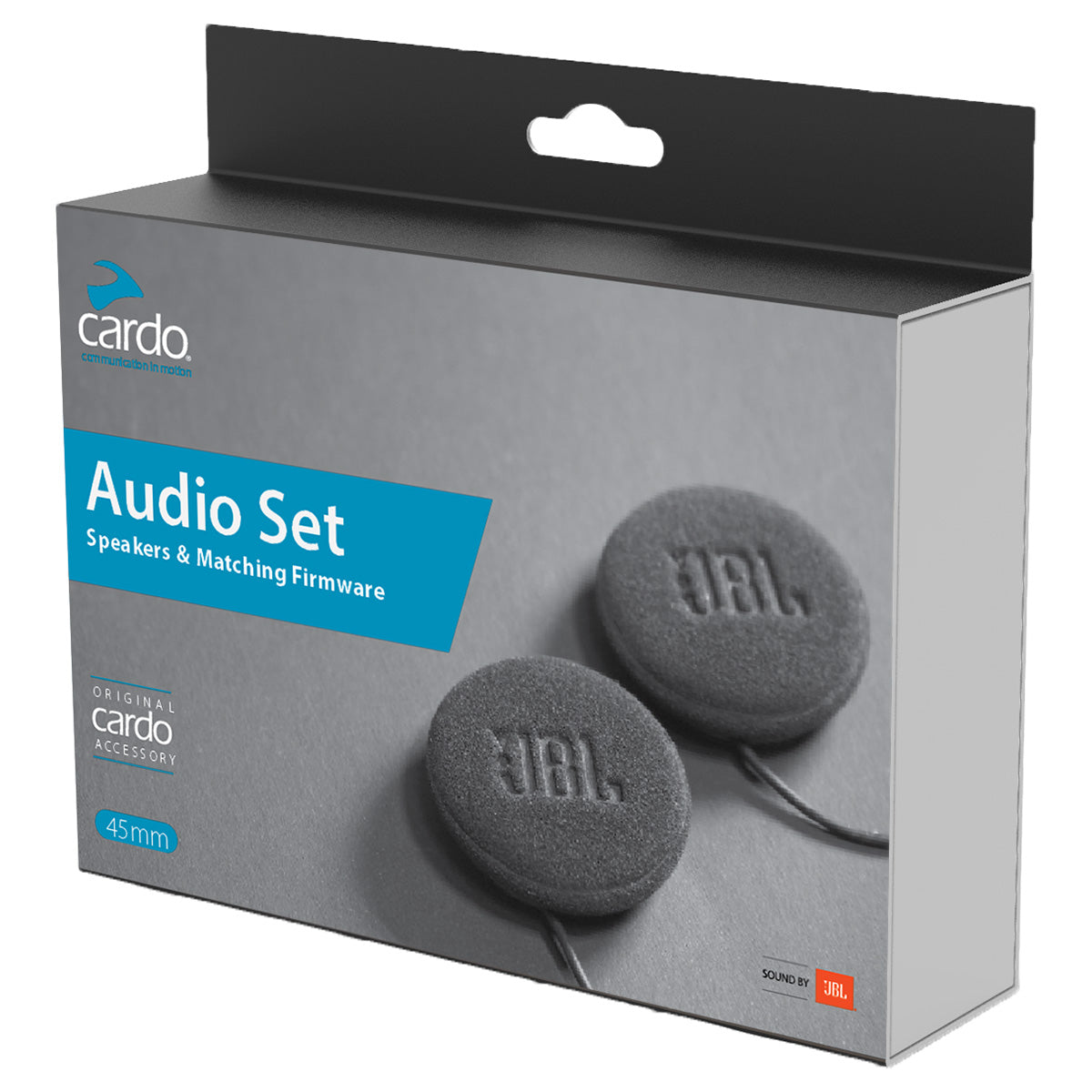 Cardo 45mm JBL Audio Set (Black)