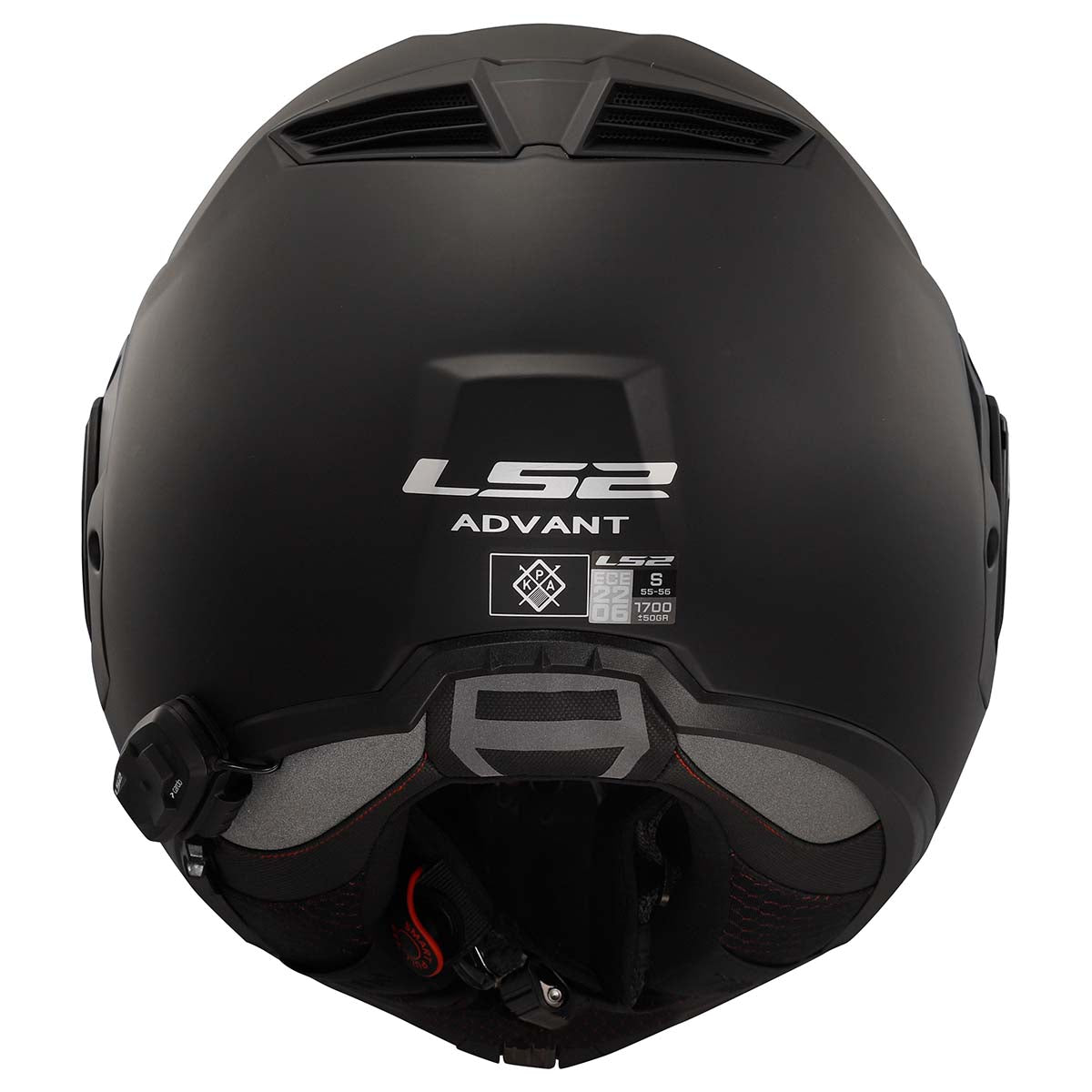 LS2 Helmets Advant Modular Helmet with Integrated Cardo 4X Bluetooth