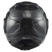 LS2 Helmets Advant X Carbon Fiber Modular Helmet with Integrated Cardo 4X Bluetooth