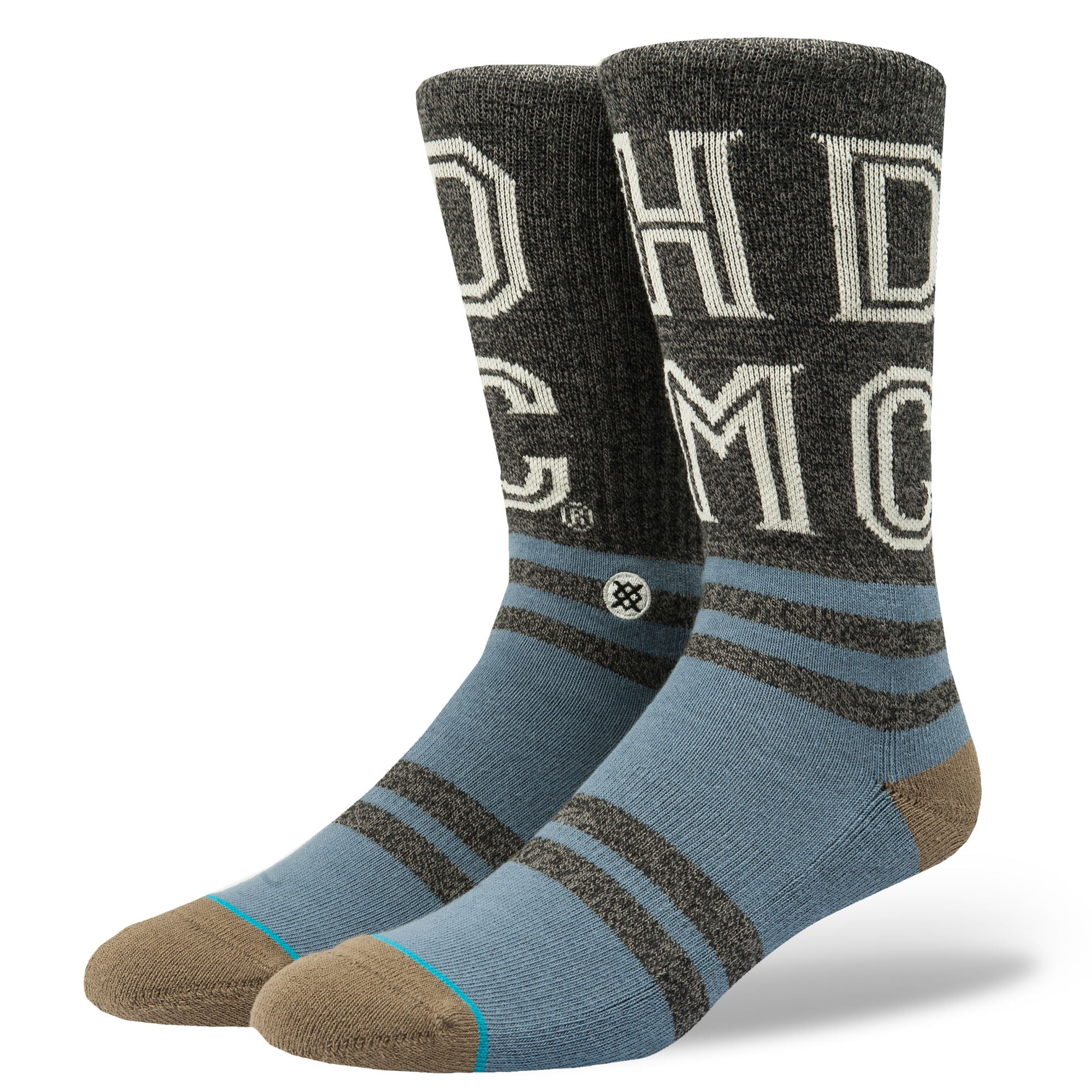 Stance Men's Harley Crew Sock (Blue - Large)