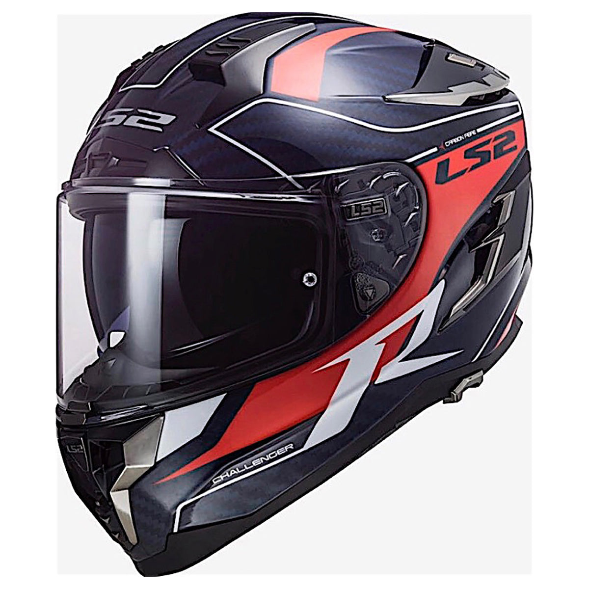 LS2 Helmets Challenger Carbon GT Americarbon Helmet