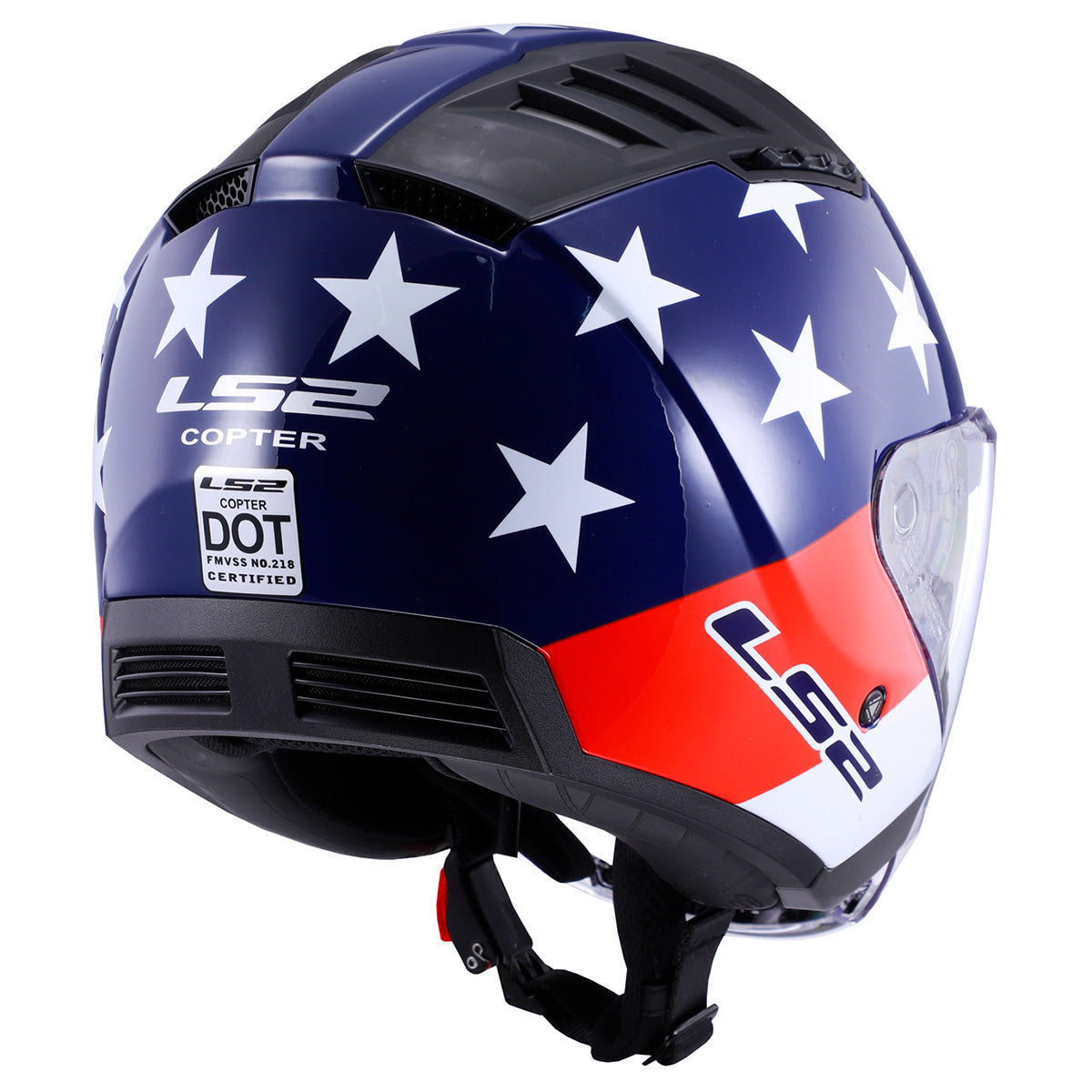LS2 Helmets Copter Open Face Helmet