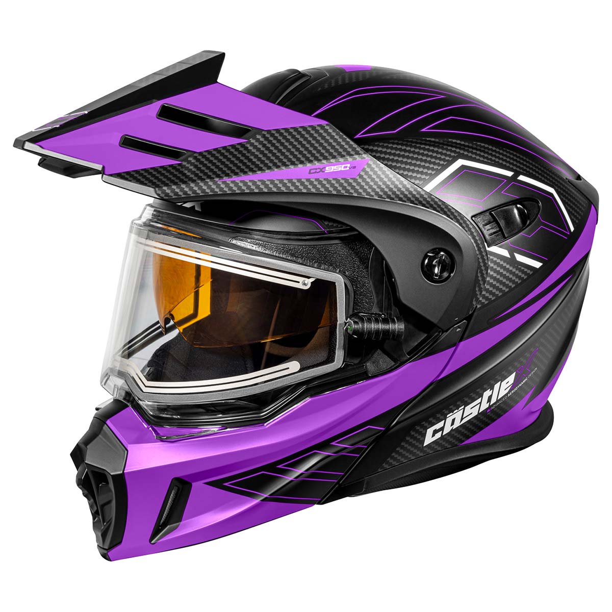 Castle X CX950 V2 Fierce Modular Electric Snow Helmet