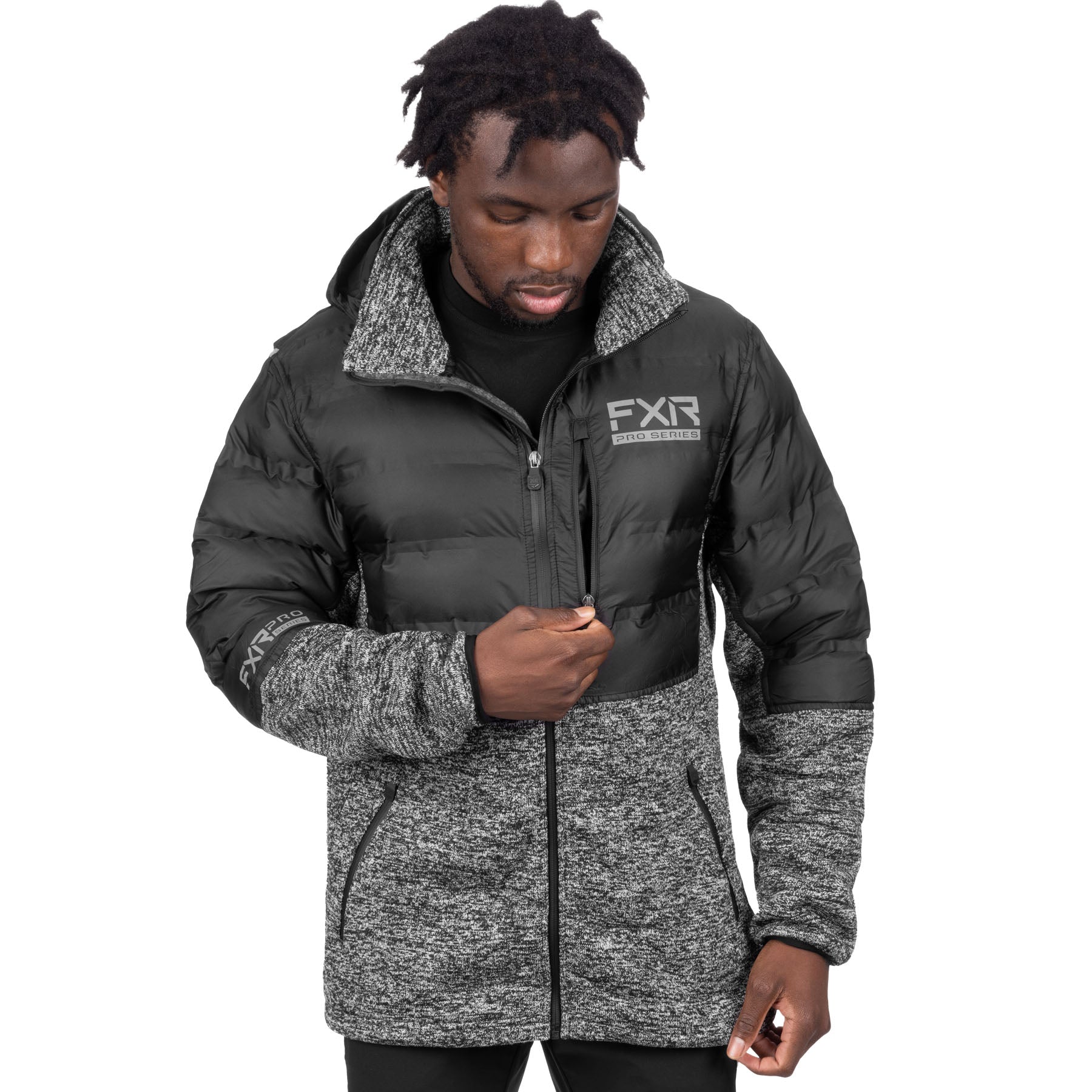 FXR Men's Excursion Lite Hybrid Quilted Hoodie 2025