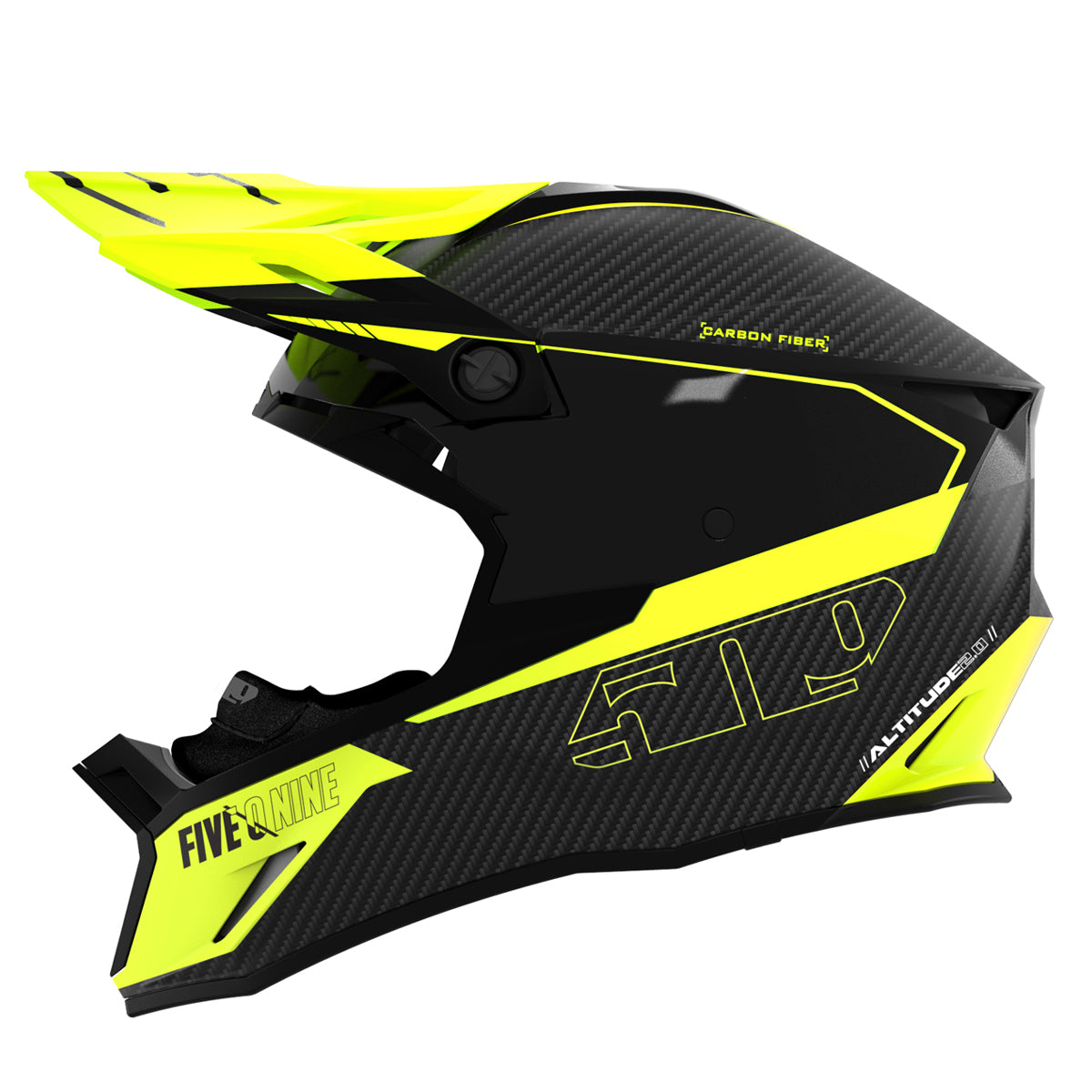 509 Altitude 2.0 Carbon Fiber Snowmobile Helmet