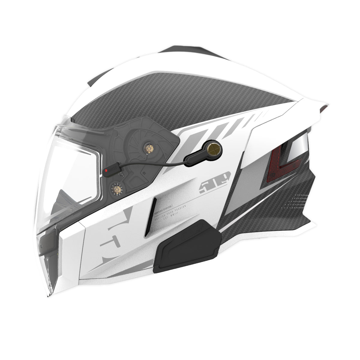 509 Delta V Carbon Commander Snowmobile Helmet