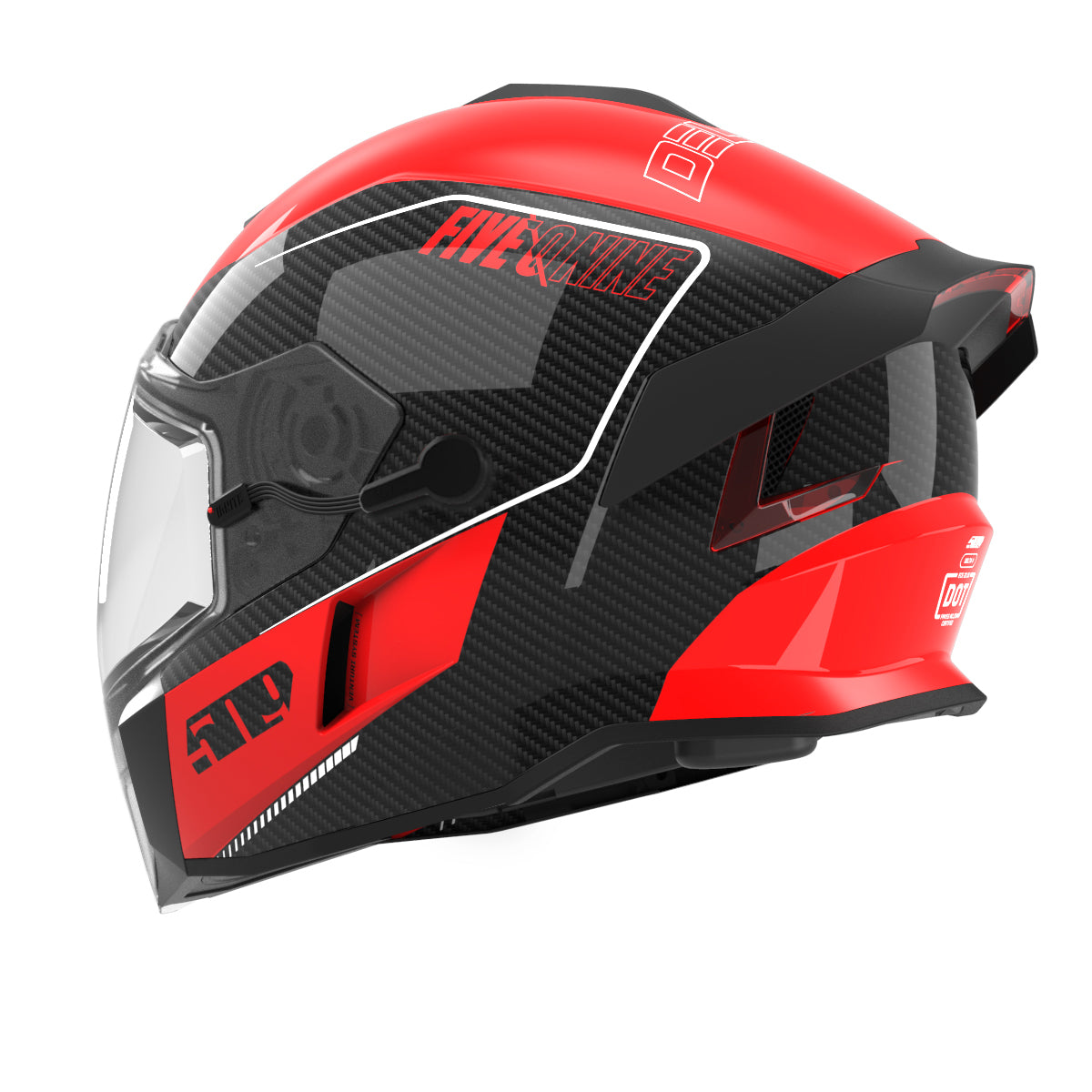 509 Delta V Carbon Ignite Snowmobile Helmet