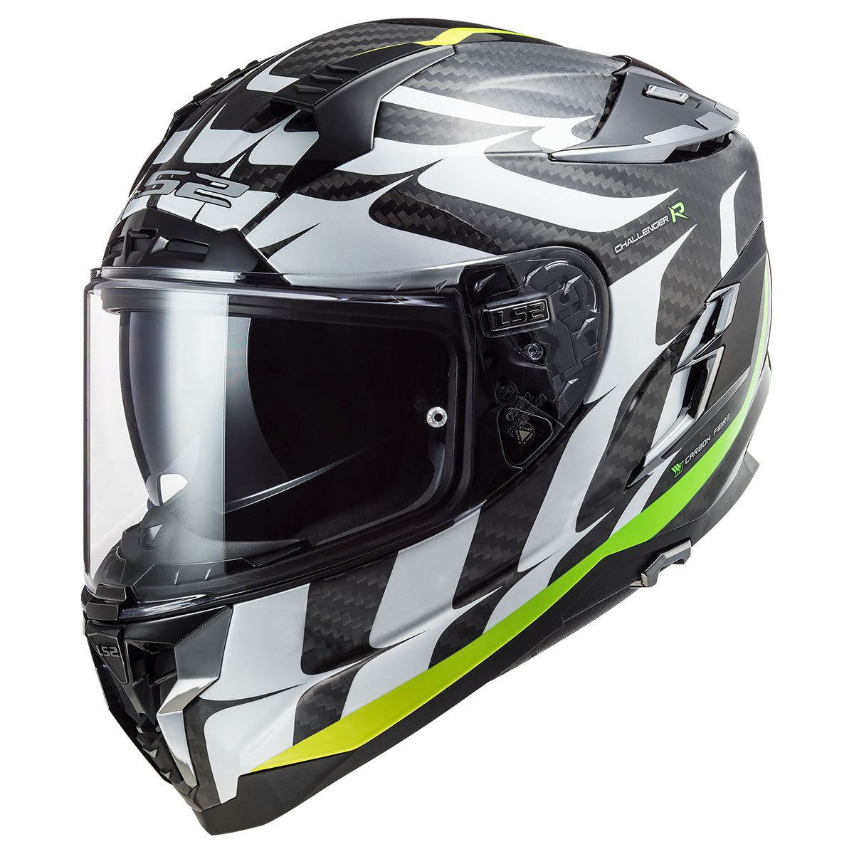 LS2 Helmets Challenger Carbon GT Americarbon Helmet