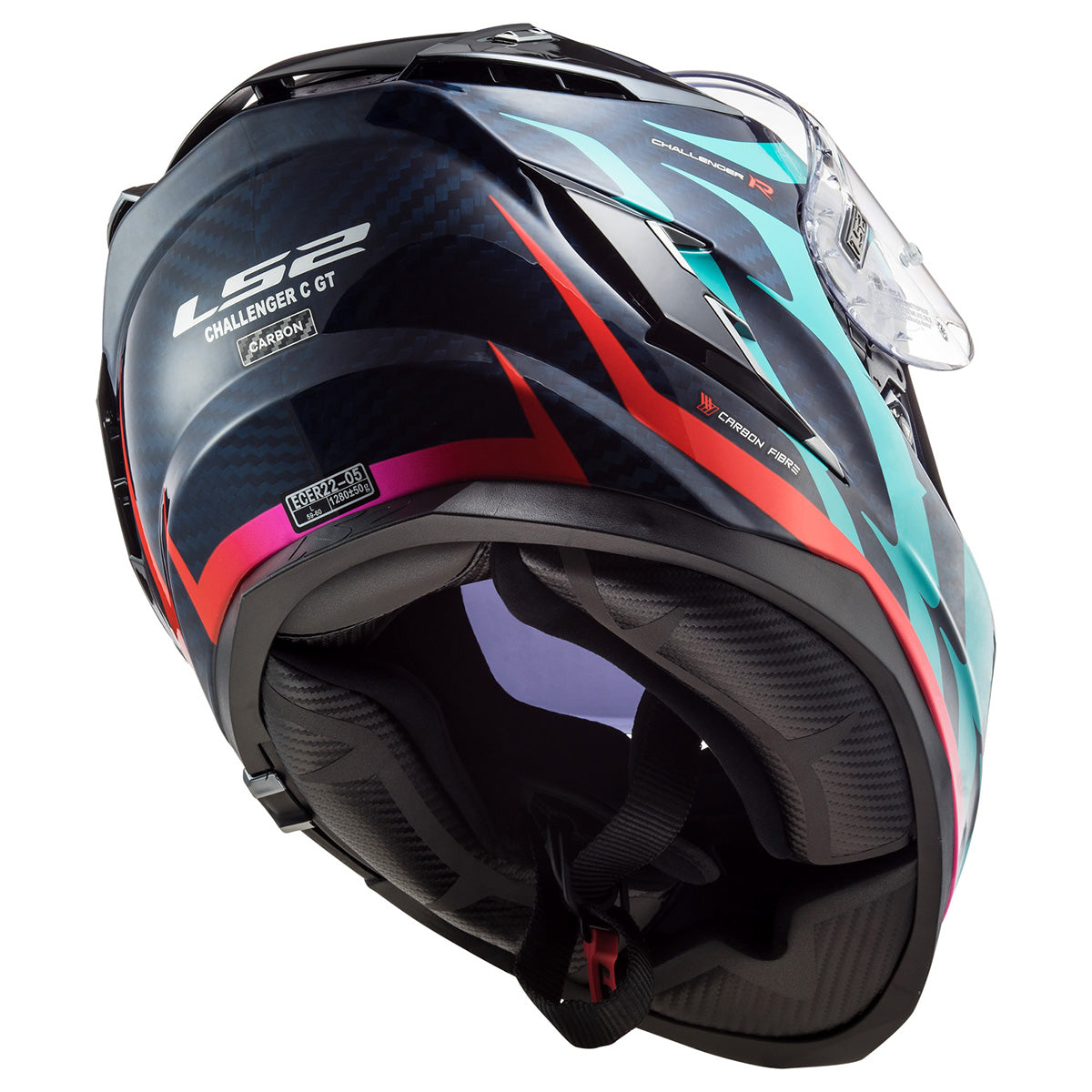 LS2 Helmets Challenger Carbon GT Americarbon Helmet