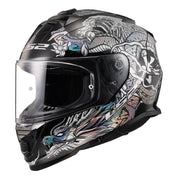 LS2 Helmets Assault Full Face Motorcycle Helmet W/ SunShield