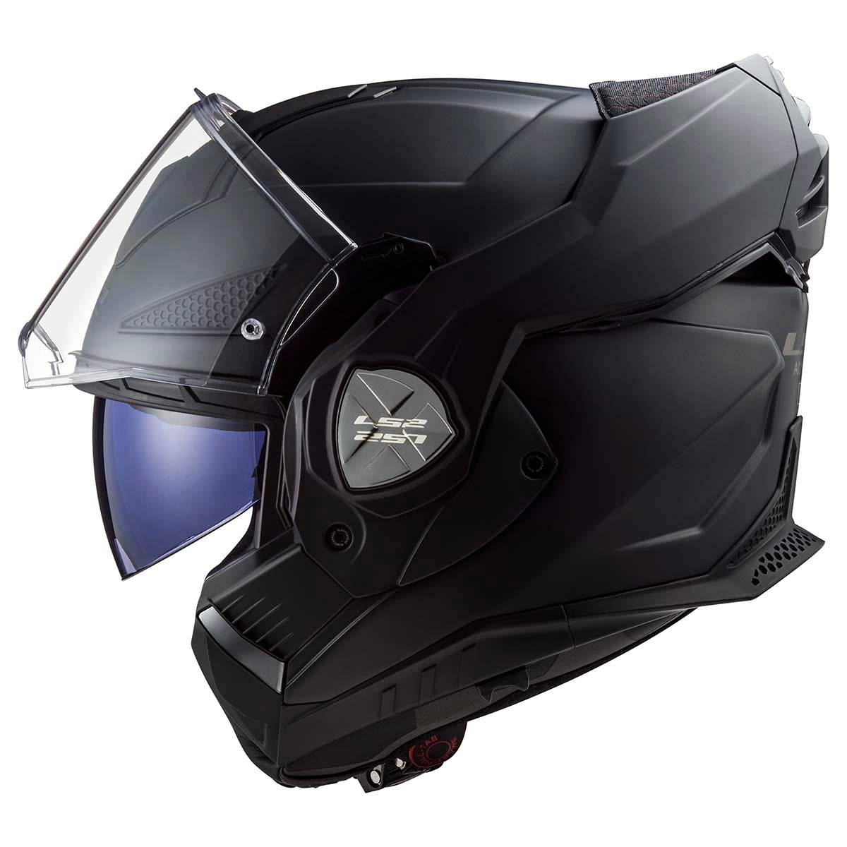LS2 Helmets Advant X Modular Helmet with Integrated Cardo 4X Bluetooth