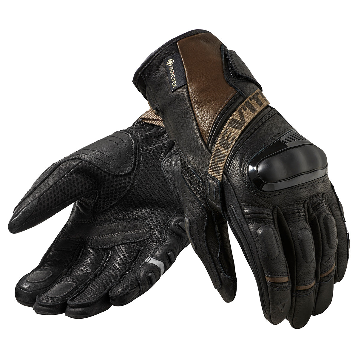 REV'IT! Men's Dominator 3 GTX Adventure Touring Motorcycle Gloves