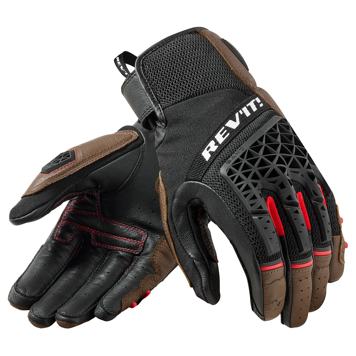 REV'IT! Men's Sand 4 Adventure Travel Motorcycle Gloves