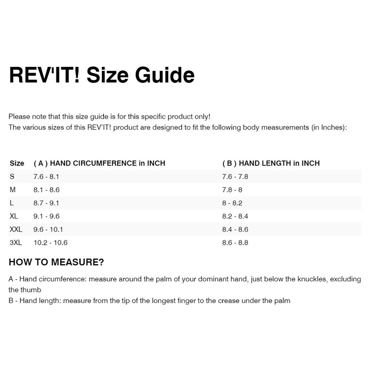 REV'IT! Men's Cassini H2O Urban Sport Motorcycle Gloves