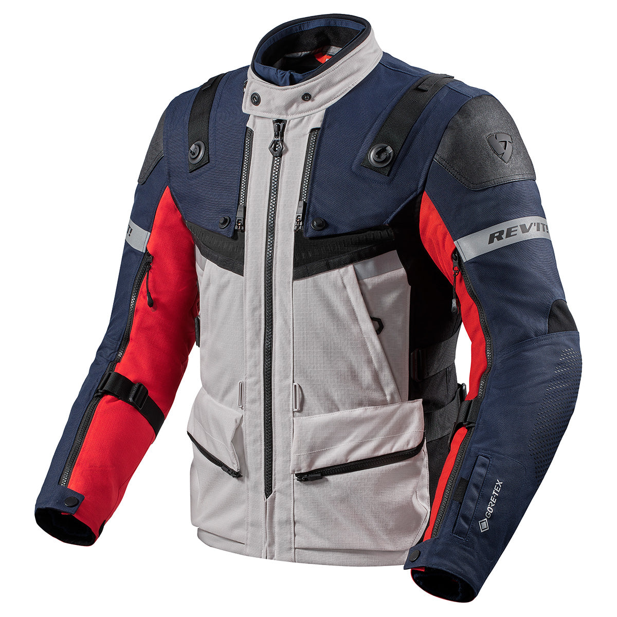 REV'IT! Men's Defender 3 GTX Adventure Touring Motorcycle Jacket