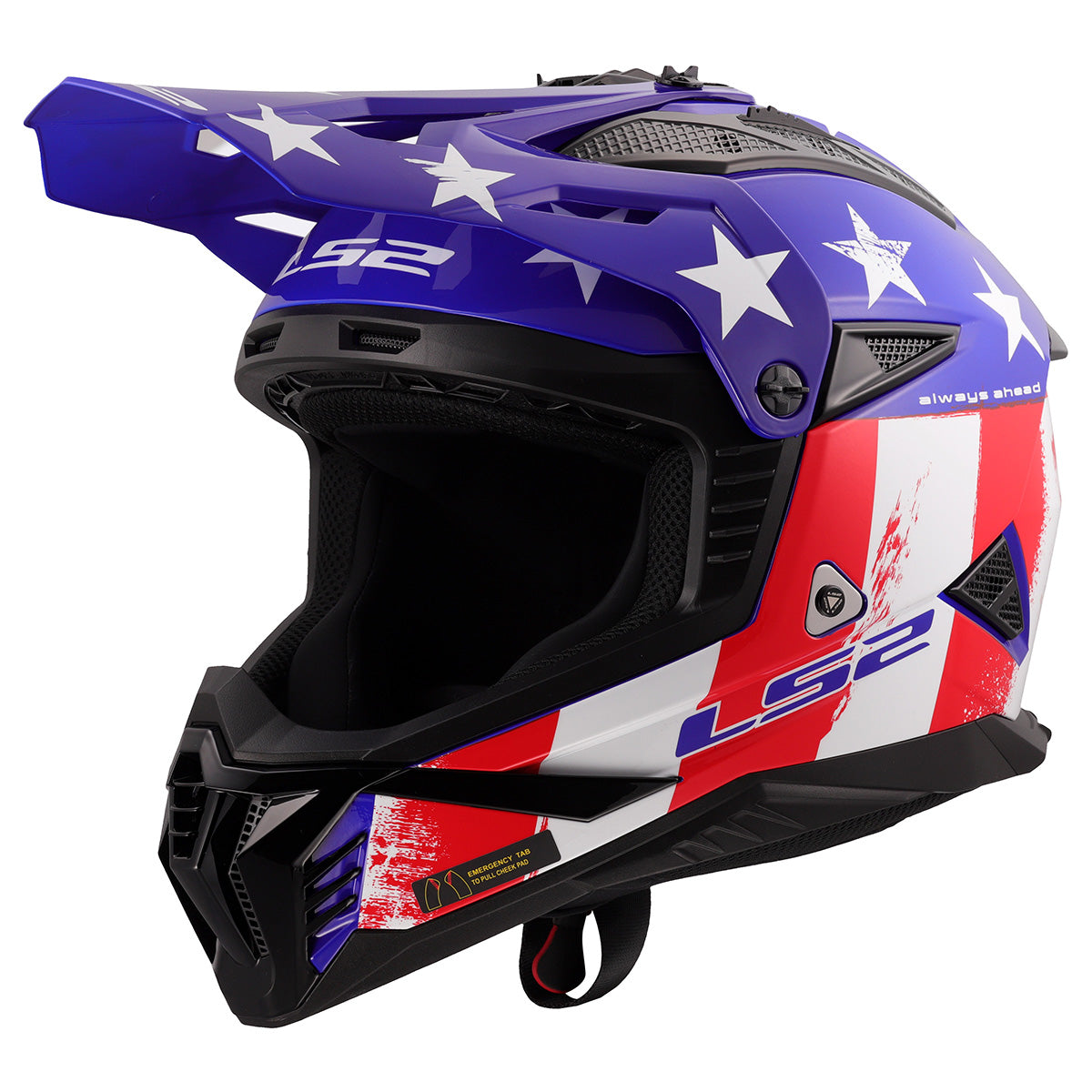 LS2 Helmets Gate II Full Face MX Motorcycle Helmet