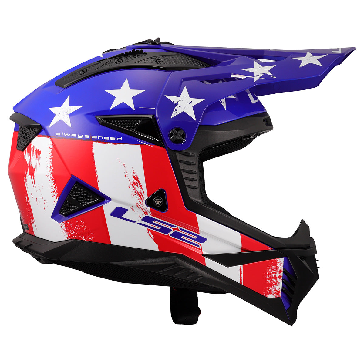 LS2 Helmets Gate II Full Face MX Motorcycle Helmet