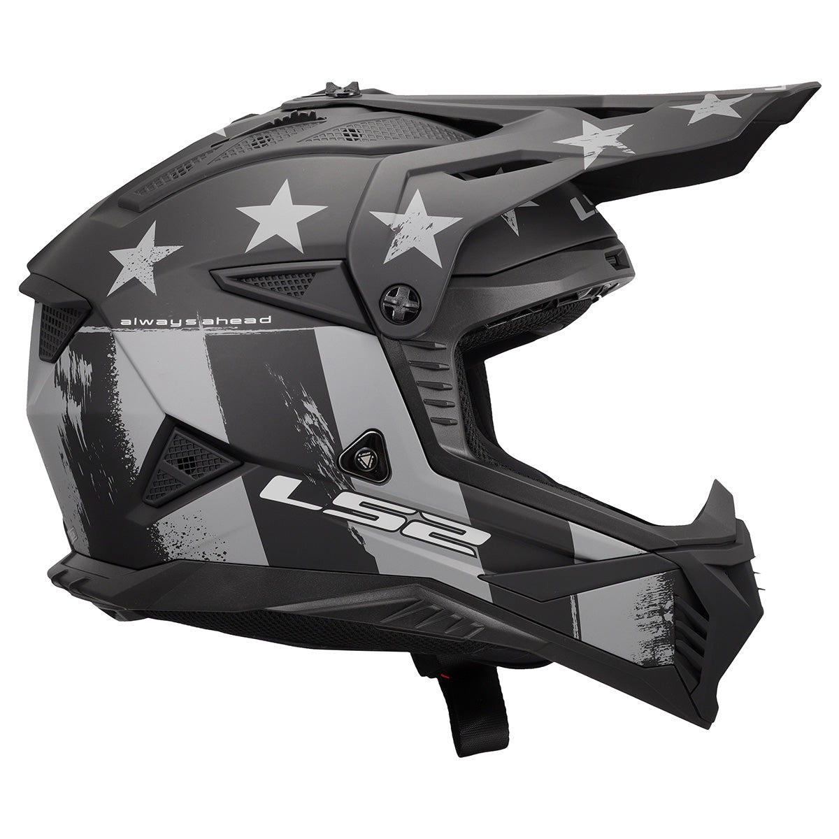 LS2 Helmets Gate II Full Face MX Motorcycle Helmet