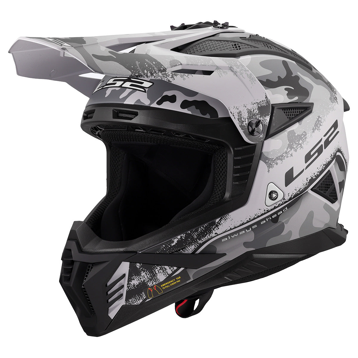 LS2 Helmets Gate II Full Face MX Motorcycle Helmet