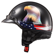 LS2 Helmets Bagger Motorcycle Half Helmet