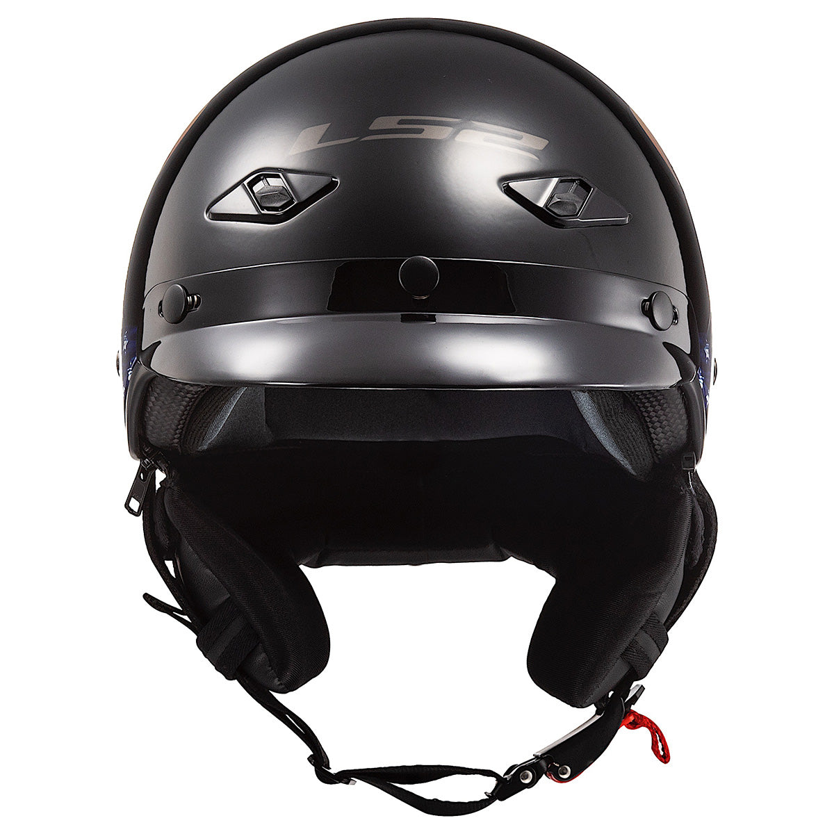 LS2 Helmets Bagger Motorcycle Half Helmet