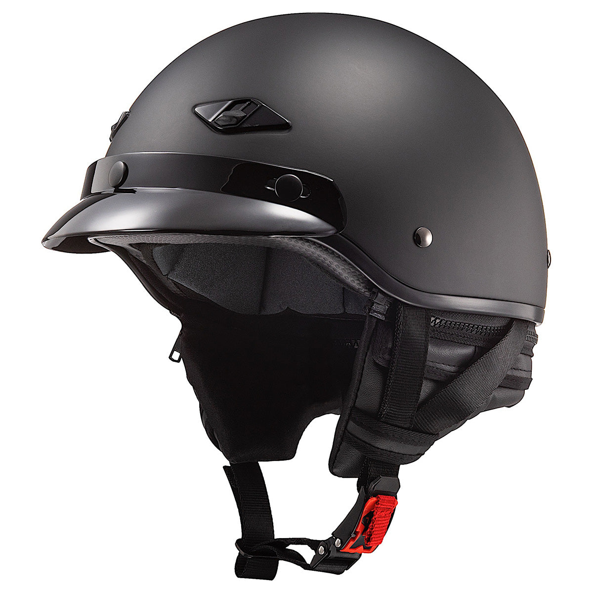 LS2 Helmets Bagger Motorcycle Half Helmet