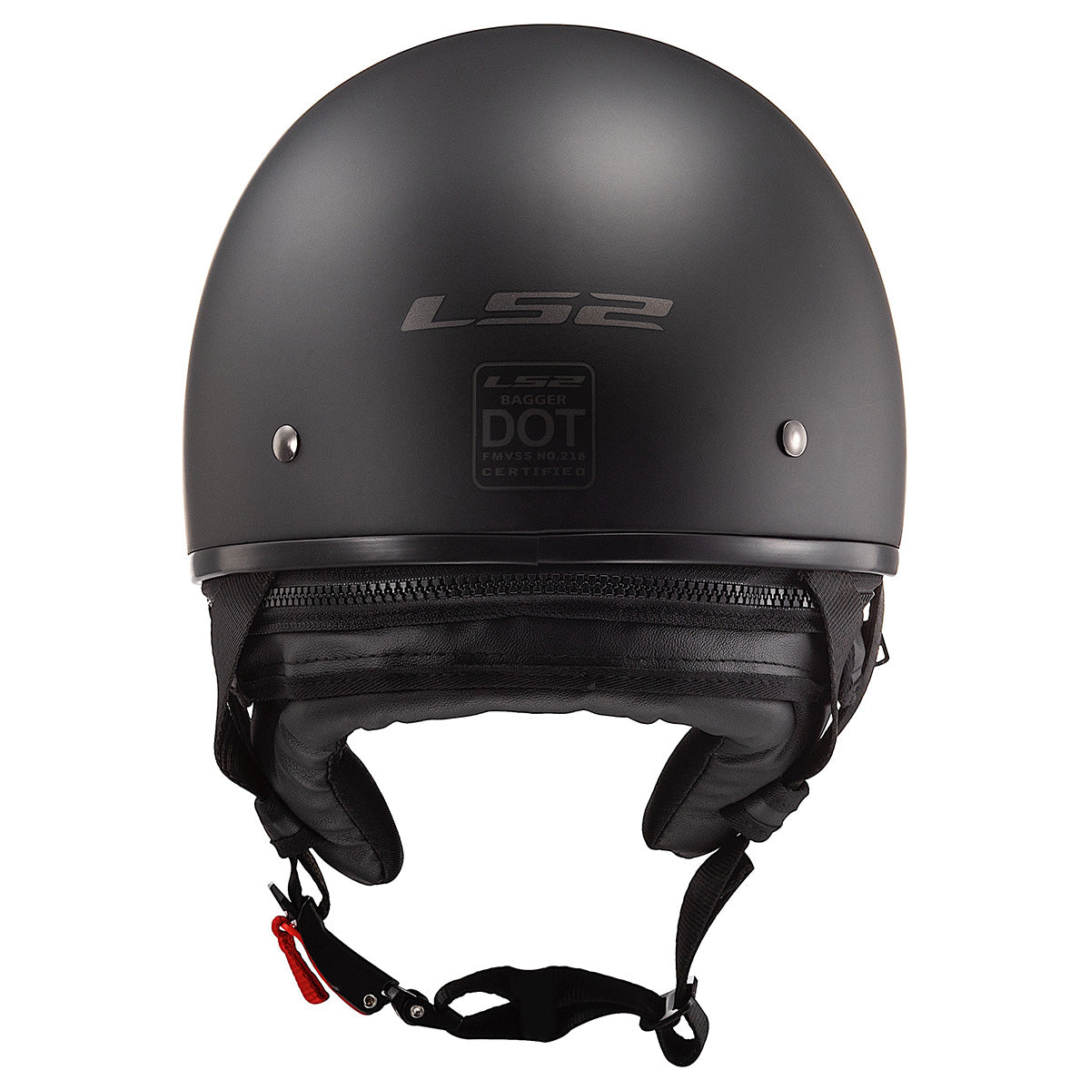 LS2 Helmets Bagger Motorcycle Half Helmet