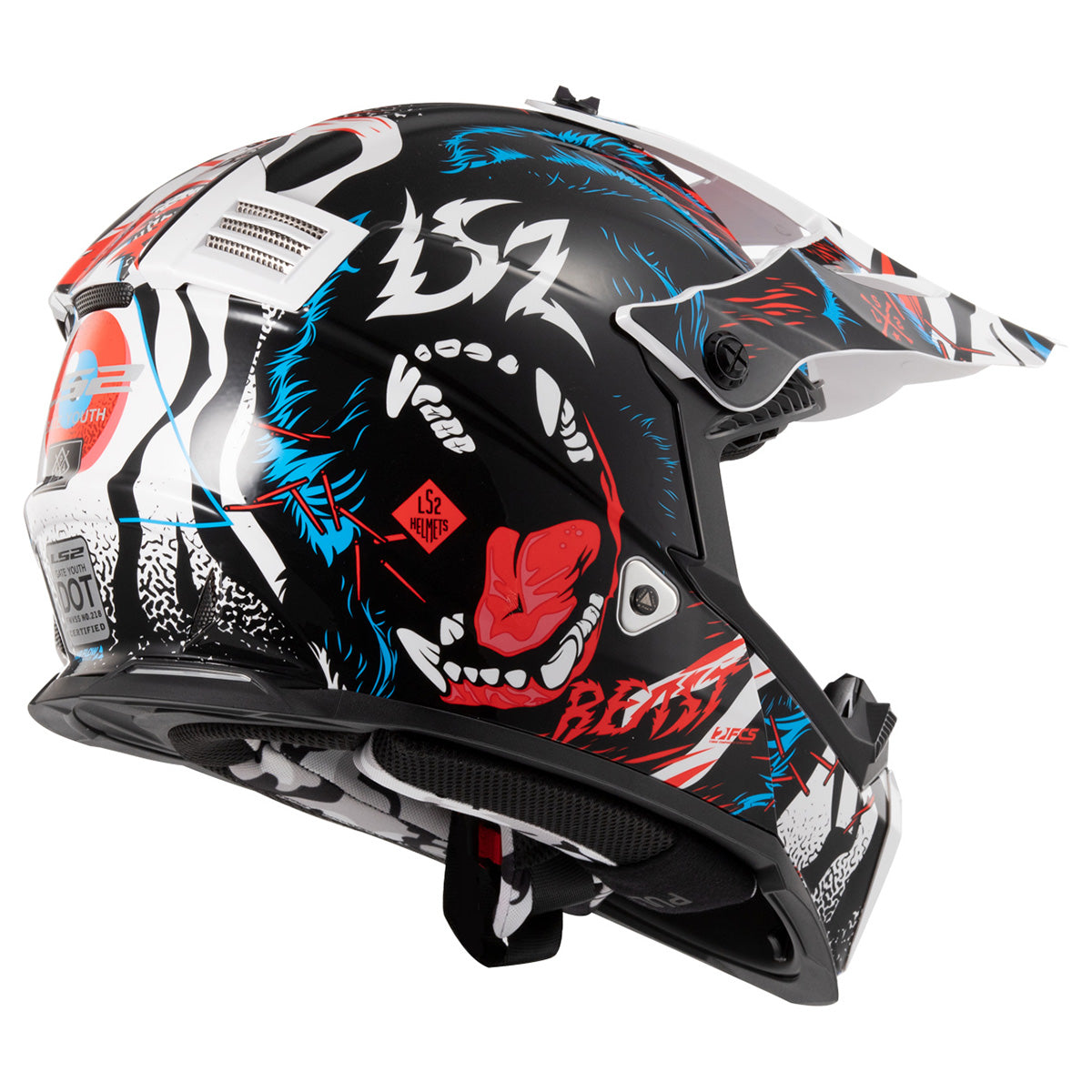 LS2 Helmets Gate Youth Full Face Helmet