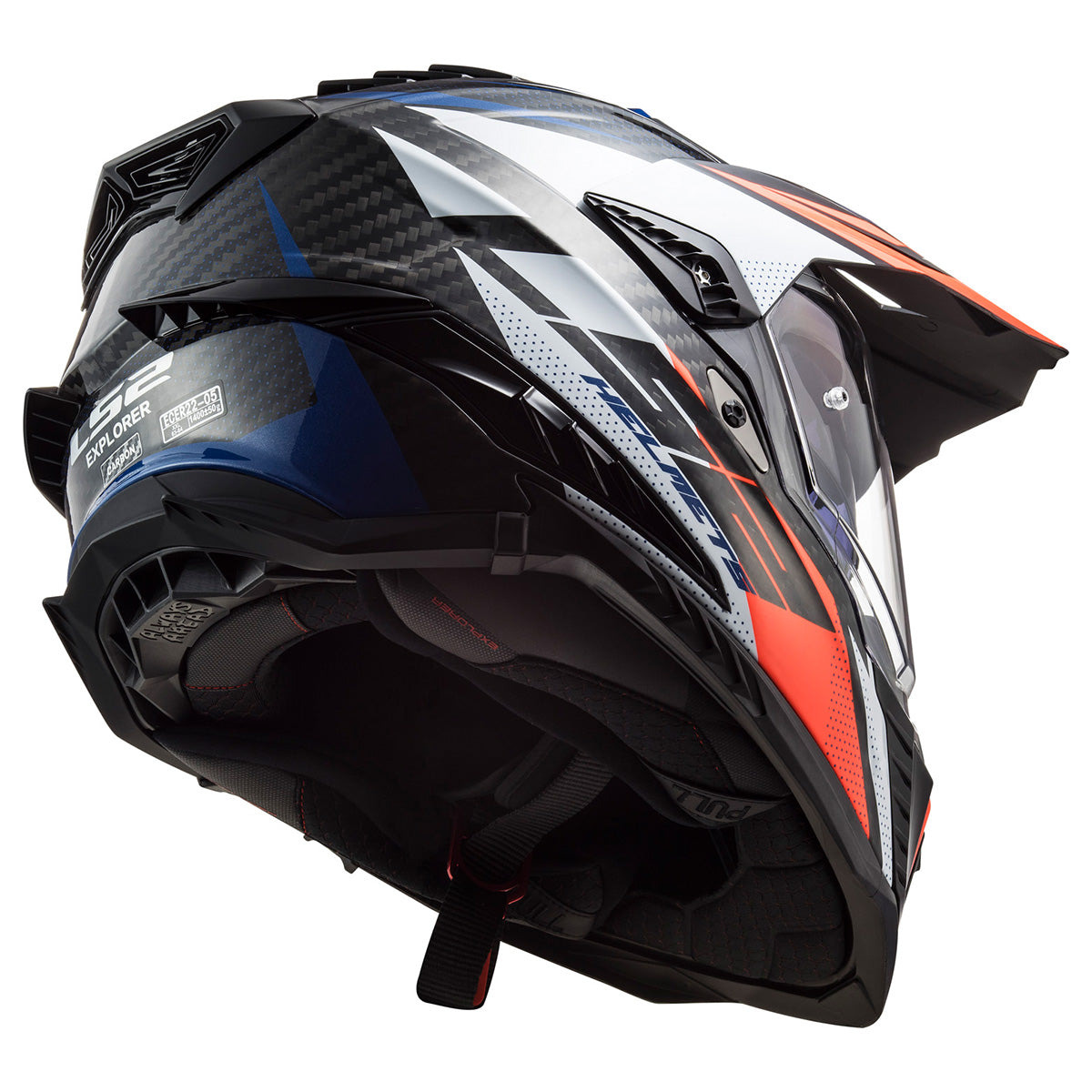 LS2 Helmets Explorer Carbon Adventure Helmet