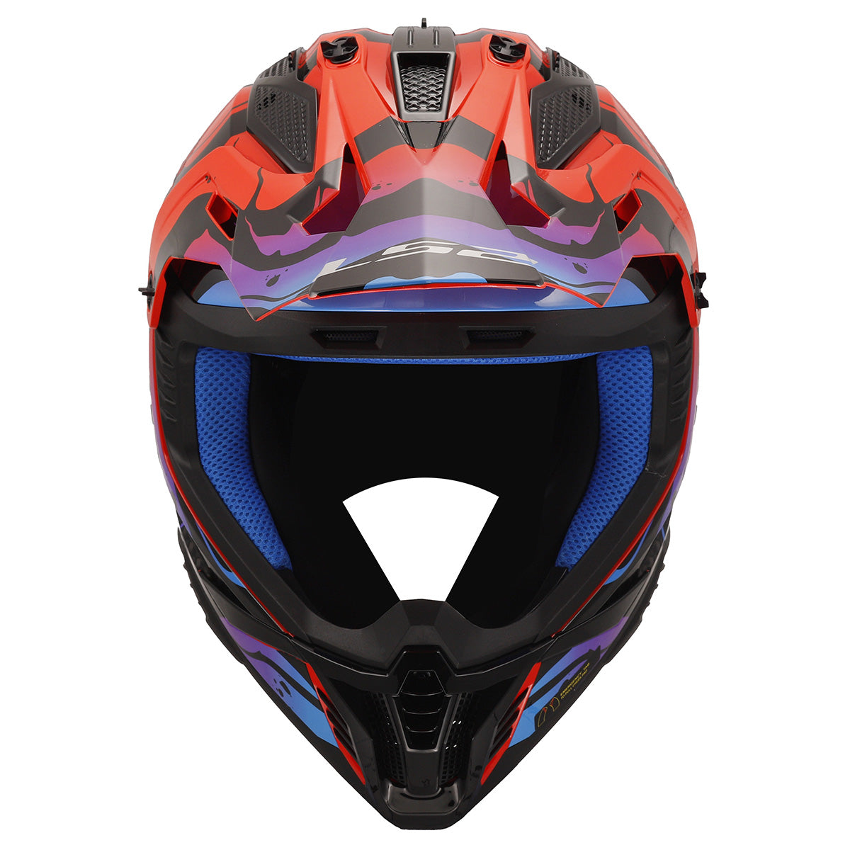 LS2 Helmets Gate II Full Face MX Motorcycle Helmet
