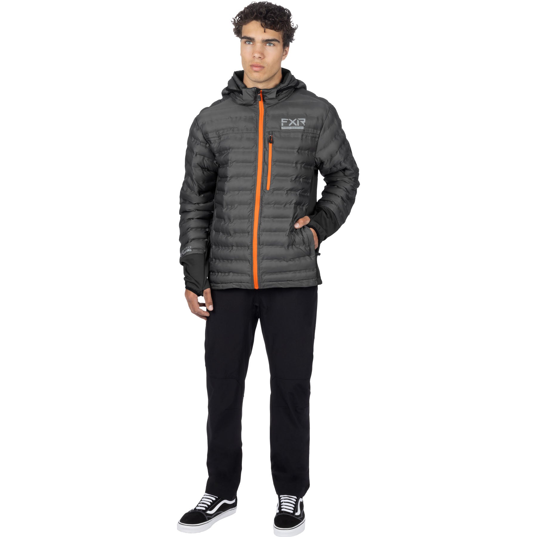 FXR Men's Podium Hybrid Quilted Hoodie 2025