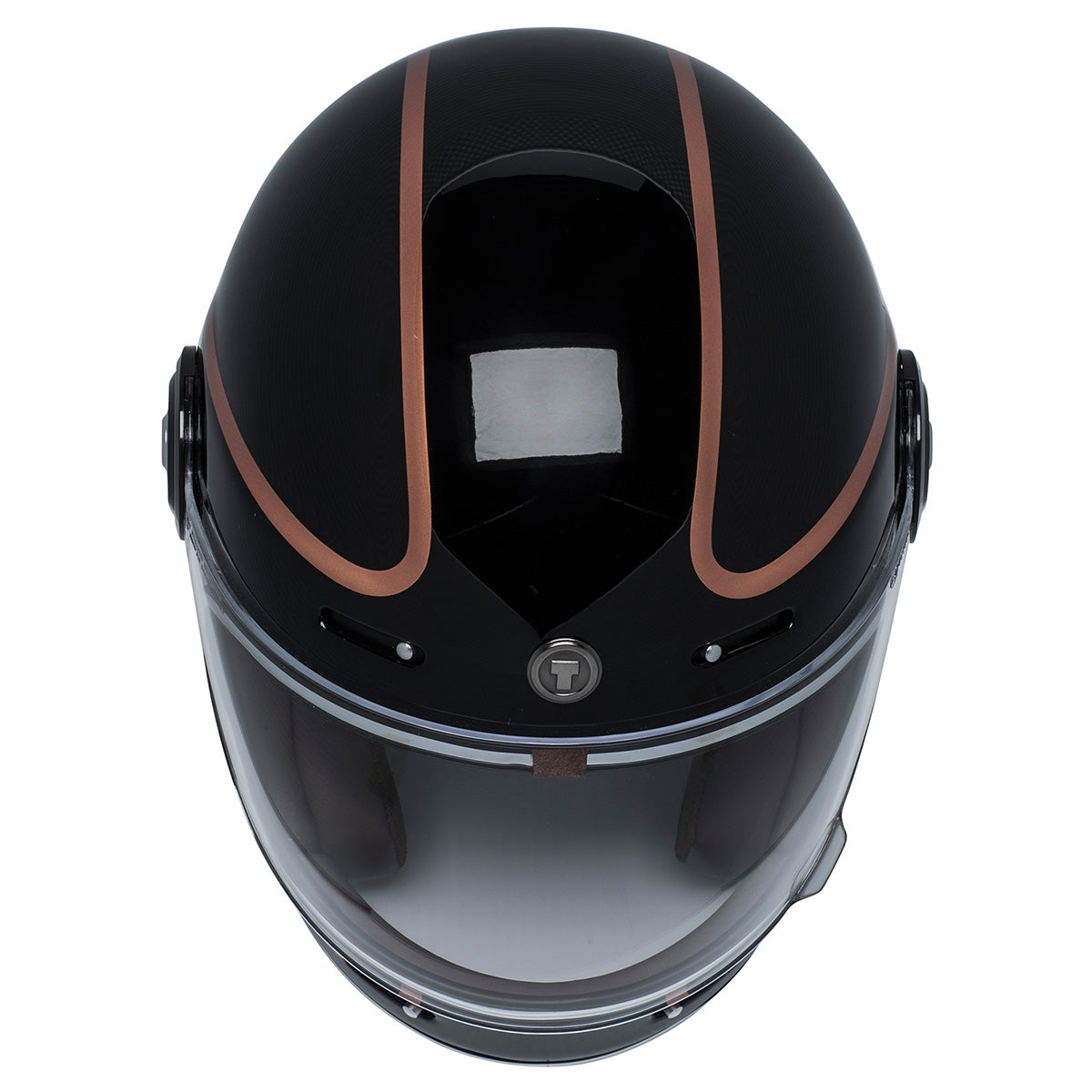 Torc T-1 Retro Copper Pin Full Face Helmet