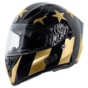 Torc T-15B Full Face Bluetooth Stay Gold Helmet