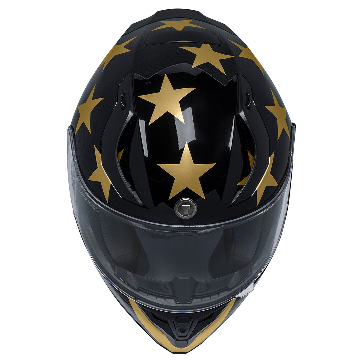 Torc T-15B Full Face Bluetooth Stay Gold Helmet