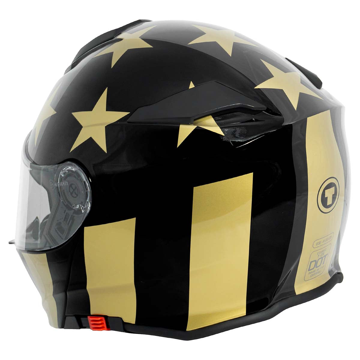 Torc T-28 Modular Gold Star Helmet