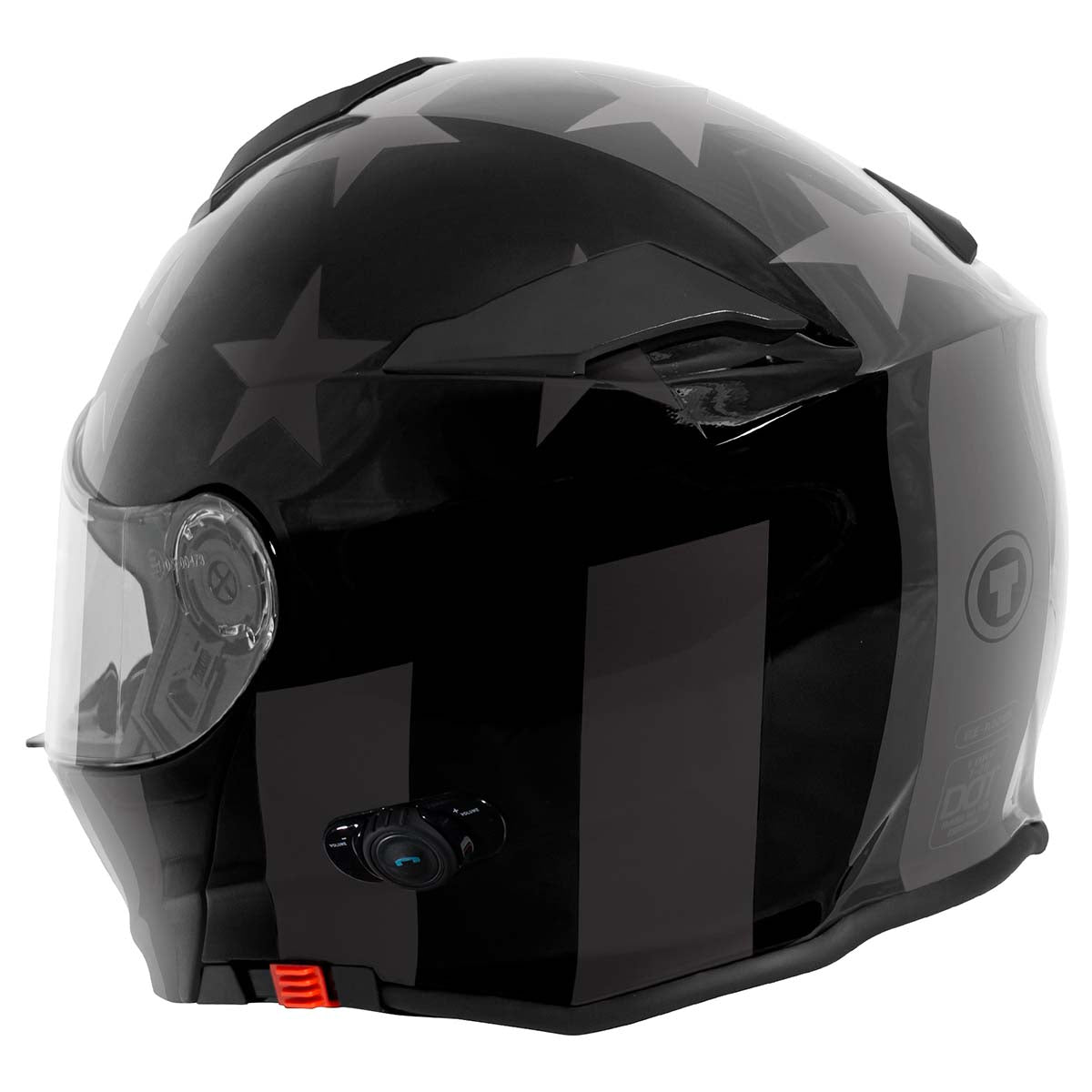 Torc T-28B Modular Bluetooth Dark Star Helmet