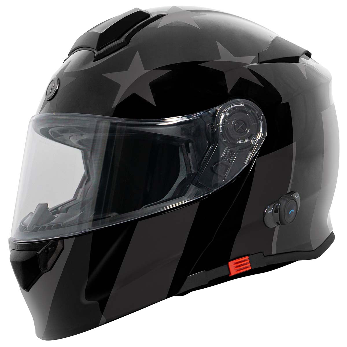 Torc T-28B Modular Bluetooth Dark Star Helmet