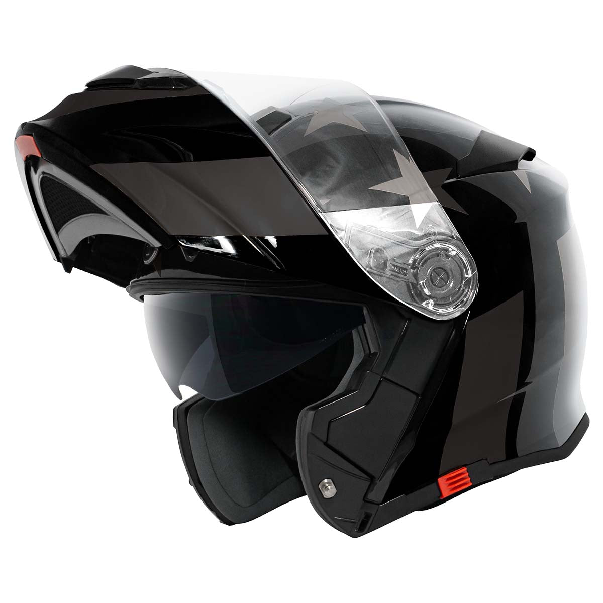 Torc T-28B Modular Bluetooth Dark Star Helmet