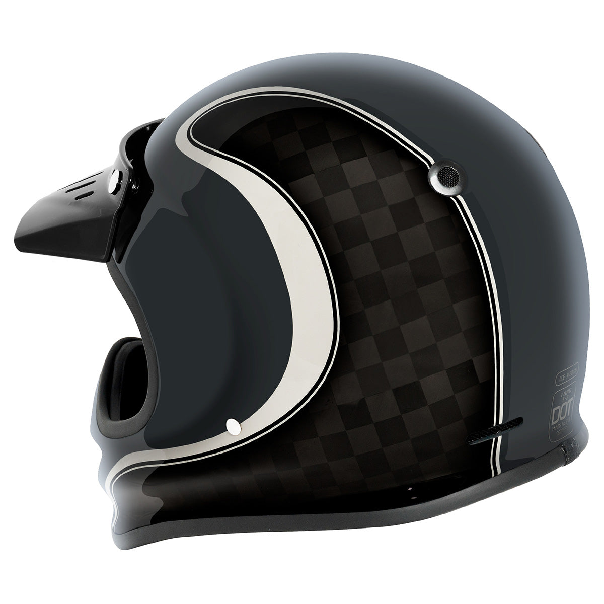 Torc T-3 Retro Full Face Thruster MX Helmet