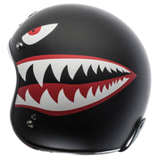 Torc T-50 Retro Open Face Flying Tiger Helmet