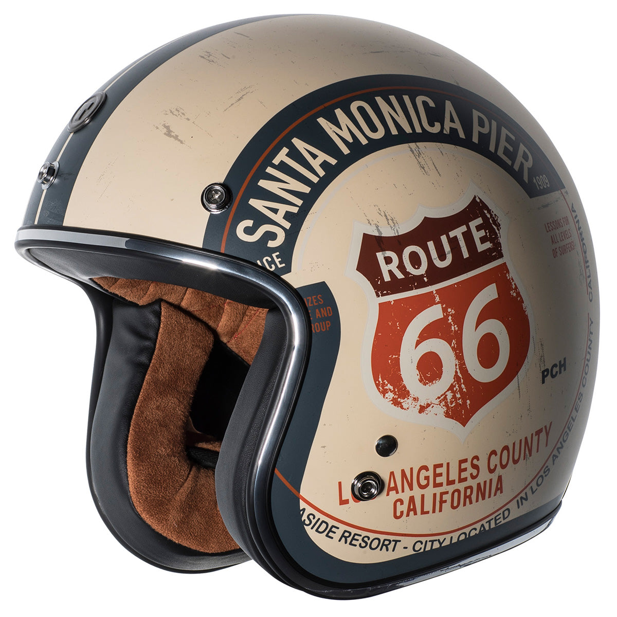 Torc T-50 Retro Open Face PCH Helmet