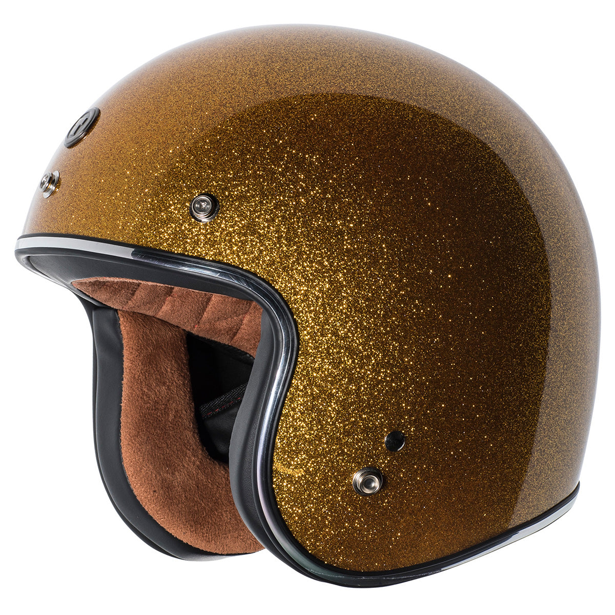 Torc T-50 Retro Open Face Mega Flake Helmet