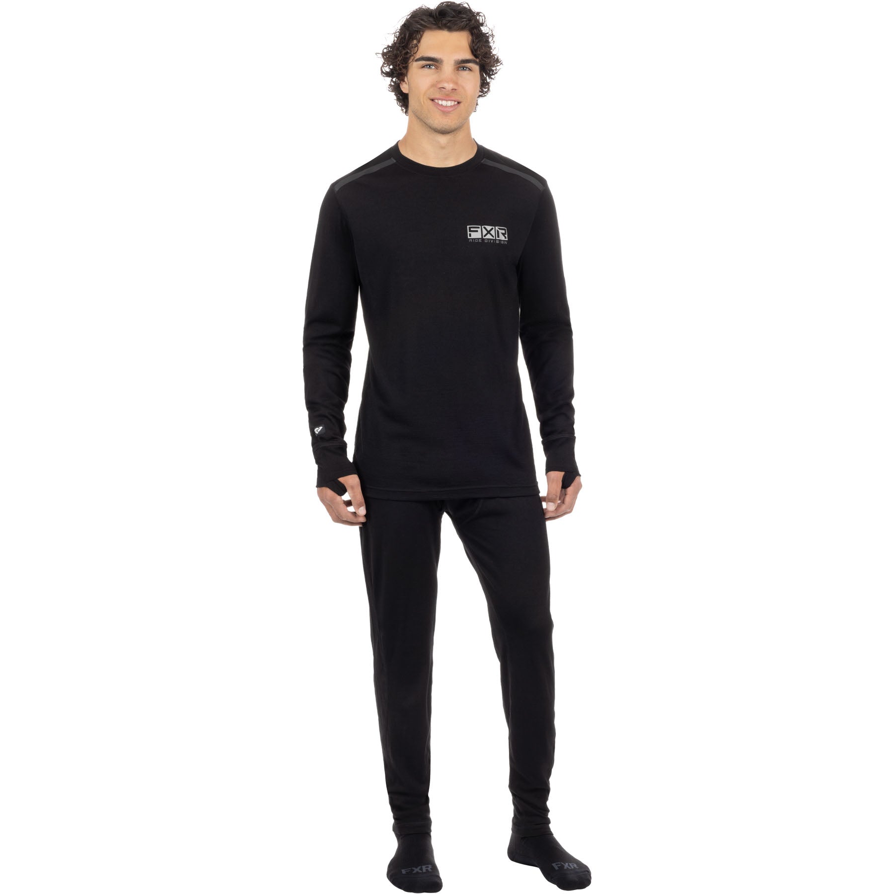 FXR Men's Tenacious Merino Longsleeve Base Layer 2025