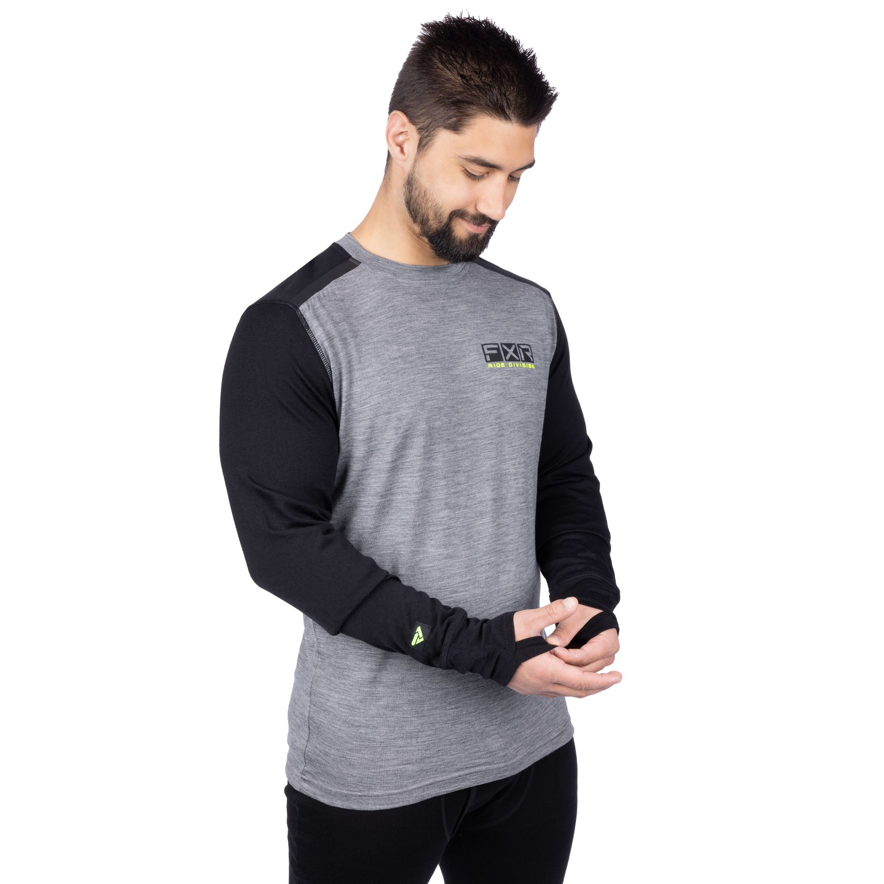 FXR Men's Tenacious Merino Longsleeve Base Layer 2025