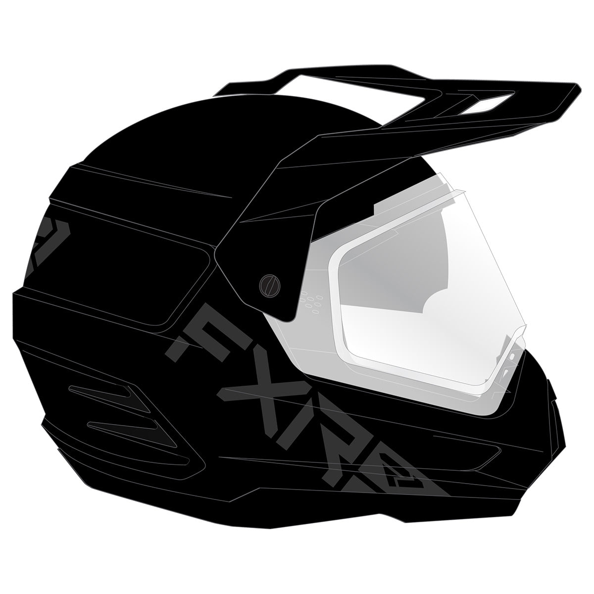 FXR Torque X Prime Dual Shield Helmet 2022