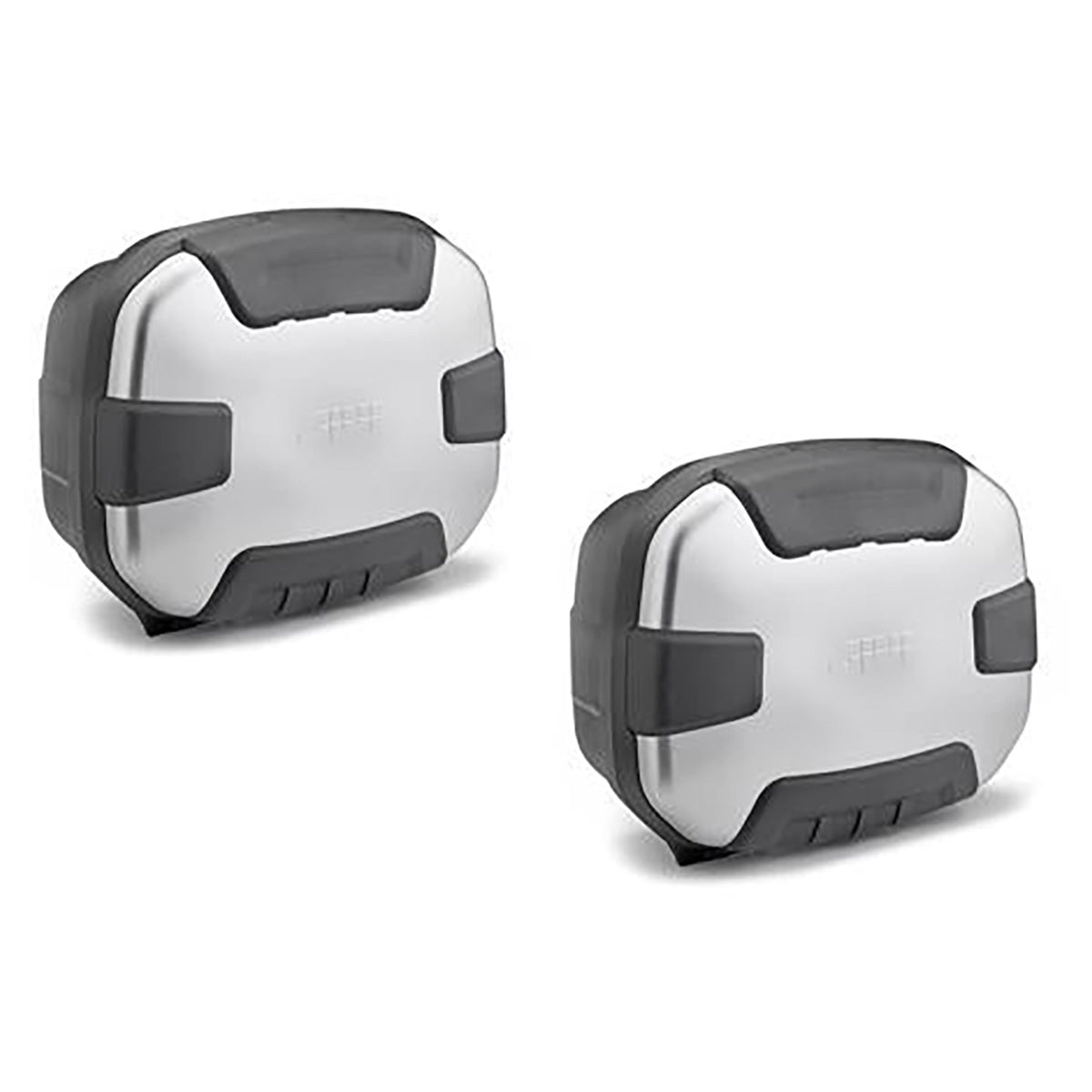 GIVI TRK35PACK2A Set of 2 TRK35NA Monokey Cases - Silver